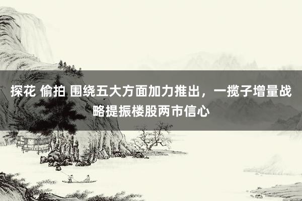 探花 偷拍 围绕五大方面加力推出，一揽子增量战略提振楼股两市信心