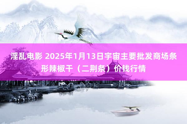 淫乱电影 2025年1月13日宇宙主要批发商场条形辣椒干（二荆条）价钱行情